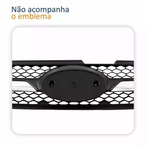 Grade Radiador Kia Sportage Ex Lx 2009 2010 Com Friso Cromado