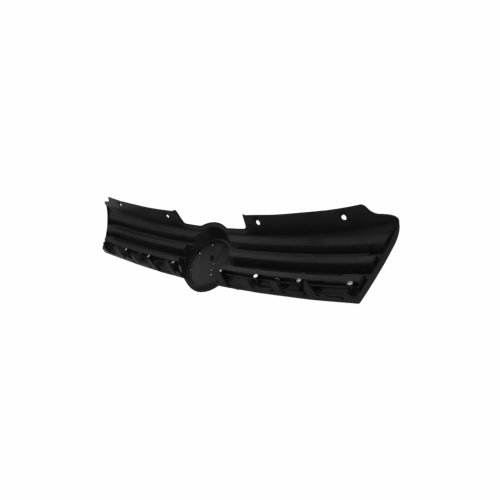 Grade Radiador Vw Gol G7 2016 2017 2018 Black Piano com Friso Cromado