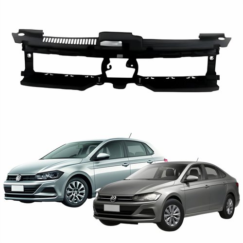 Grade Radiador Vw Polo Virtus 2018 2019 2020 2021 2022 Interna