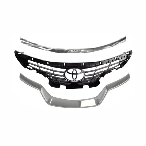 Grade Radiador Completa Toyota Etios 2018 2019 2020 Com Frisos Cromado