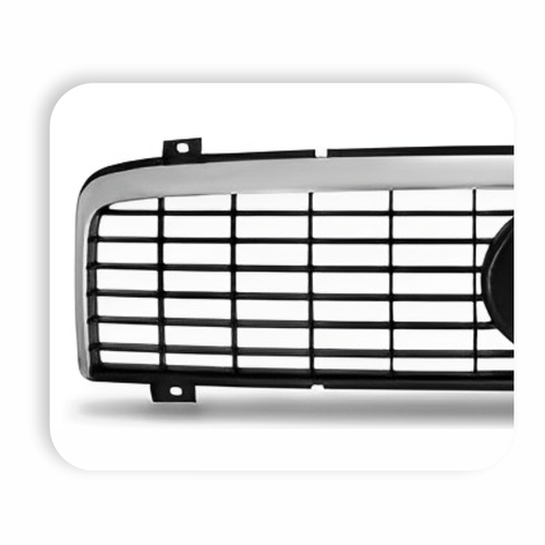 Grade Radiador Fiat Palio G4 2008 2009 2010 com Friso Cromado