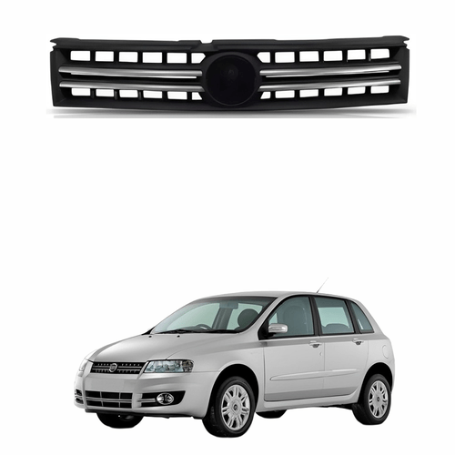Grade Radiador Fiat Stilo 2008 2009 2010 2011 2012 com Friso Cinza
