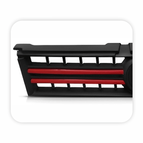 Grade Radiador Fiat Stilo 2008 2009 2010 2011 2012 com Friso Vermelho