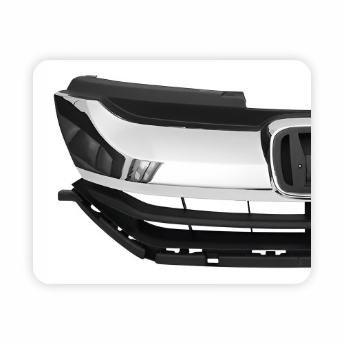 Grade Radiador Honda City 2016 Até 2019 Com Friso Cromado