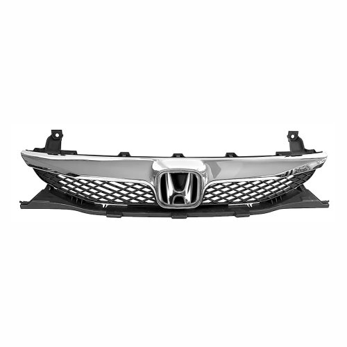 Grade Radiador Honda Civic 2009 2010 2011 com Friso Cromado