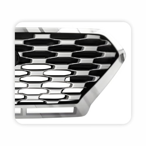 Grade Radiador Hyundai Creta 2023 Até 2024 Prata Com Moldura Cromada