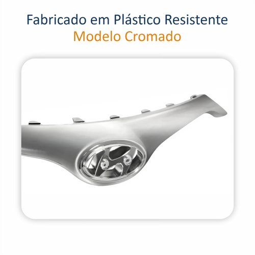Grade Radiador Hyundai Hb20 2012 Até 2015 Cromada
