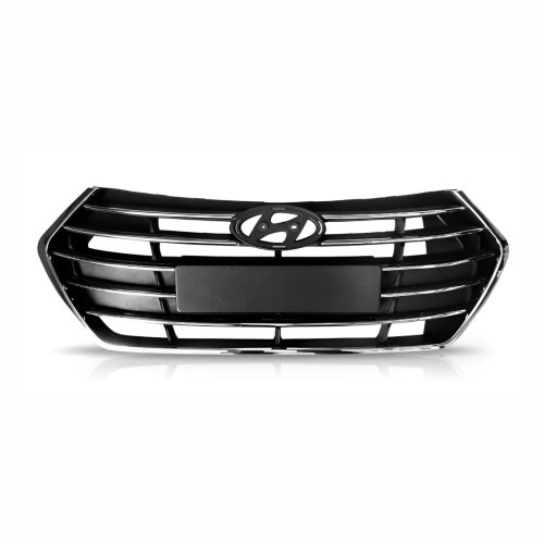 Grade Radiador Hyundai Hb20 Sedan 2016 2017 2018 2019 Com Frisos e Moldura Cromada
