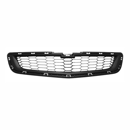 Grade Radiador Inferior Gm Cobalt 2012 Até 2016 Com Friso Preto