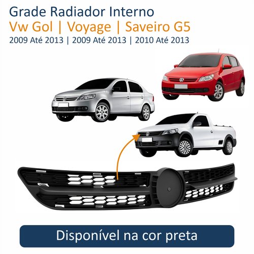 Grade Radiador Interna Vw Gol Voyage Saveiro G5 2009 Até 2013