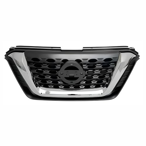 Grade Radiador Nissan Kicks 2016 Até 2020 Com Friso Cromado