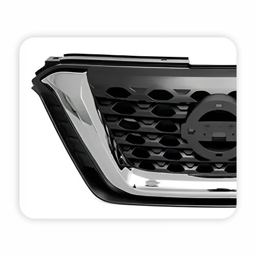 Grade Radiador Nissan Kicks 2016 Até 2020 Com Friso Cromado