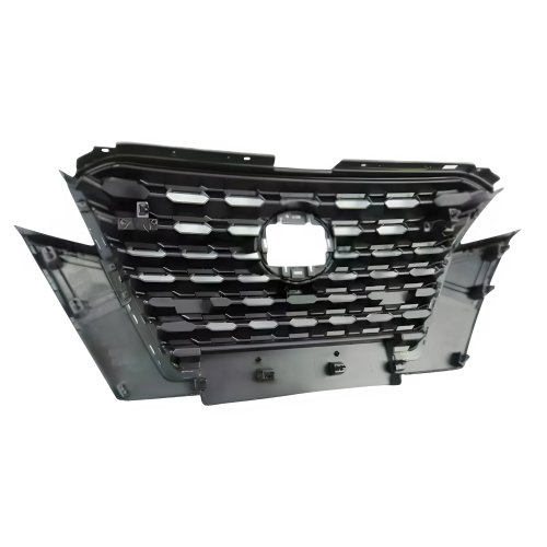 Grade Radiador Nissan Kicks 2021 2022 2023 Black Piano Com Friso Cromado