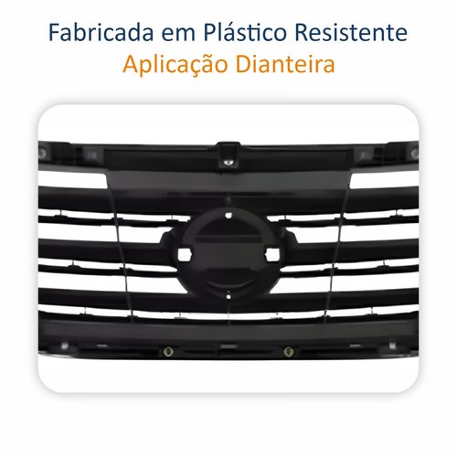 Grade Radiador Nissan Sentra 2014 Até 2017 Cromada