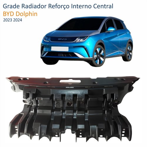Grade Radiador Reforço Interno Central BYD Dolphin 2023 2024