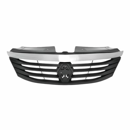 Grade Radiador Renault Logan 2011 2012 2013 2014 Com Friso Cromado