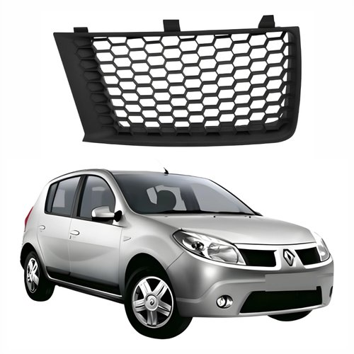 Grade Radiador Renault Sandero 2008 Até 2011 Lado Direito Passageiro