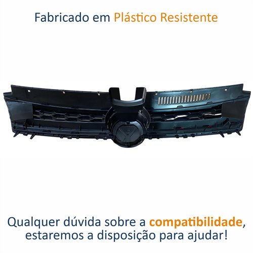 Grade Radiador Vw Golf GTI 2014 Até 2018 Com Friso Vermelho (Modelo Original)