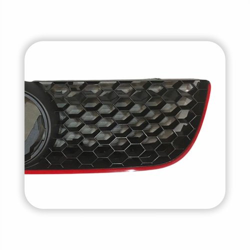 Grade Radiador Vw Polo 2007 Até 2015 Com Friso Vermelho