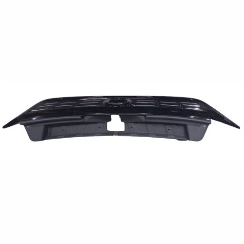 Grade Radiador Vw T-Cross 2019 Até 2023 Black Piano Com Detalhes Cromados E Friso Black Piano - Completa