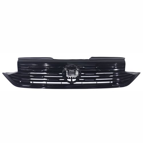 Grade Radiador Vw T-Cross 2019 Até 2023 Black Piano Com Friso Black Piano - Completa