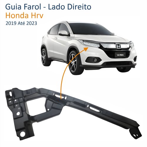Guia Farol Honda Hrv 2019 Até 2023 Lado Direito Passageiro