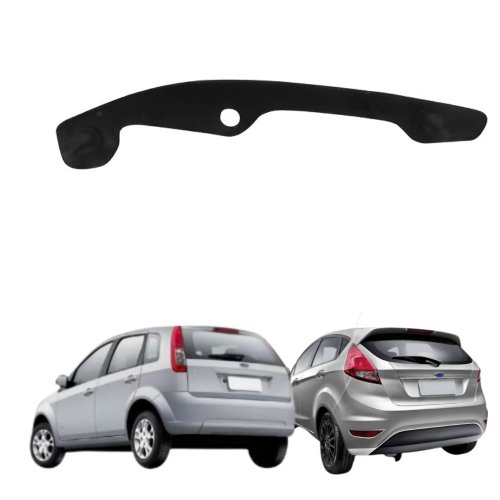 Guia Parachoque Traseiro Ford Fiesta 2008 até 2016 Lado Esquerdo Motorista