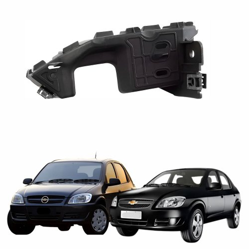 Guia Parachoque Gm Celta Prisma 2006 até 2012 Lado Esquerdo Motorista