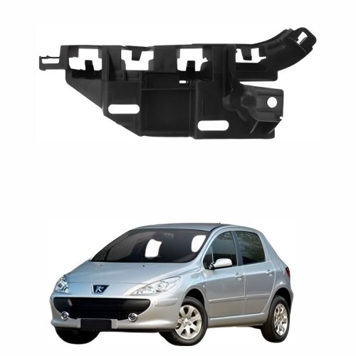 Guia Parachoque Peugeot 307 2007 até 2013 Lado Esquerdo Motorista Guia Parachoque Peugeot 307 2007 até 2013 Lado Esquerdo Motorista