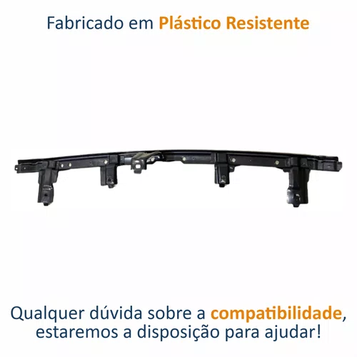 Guia Parachoque Dianteiro Central Mitsubishi Lancer 2009 Até 2015
