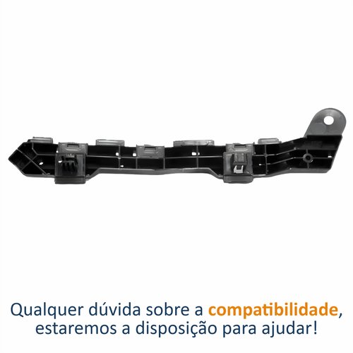 Guia Parachoque Dianteiro Honda Hrv 2023 Até 2025 Lado Esquerdo Motorista