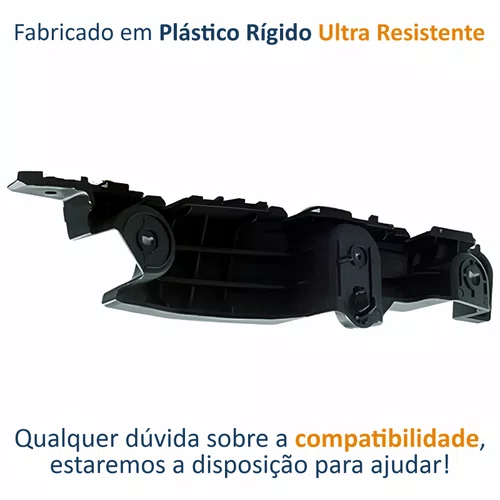 Guia Parachoque Gm Sonic Sedan 2012 Até 2016 Lado Esquerdo Motorista