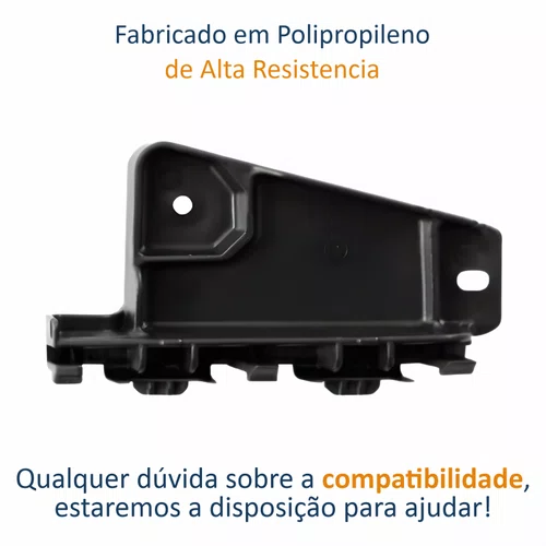 Guia Parachoque Vw Saveiro G5 2010 Até 2013 Lado Direito Passageiro