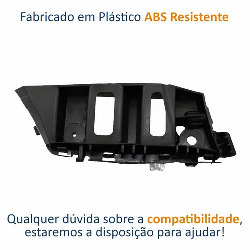Guia Parachoque Vw Tiguan 2008 Até 2012 Lado Esquerdo Motorista