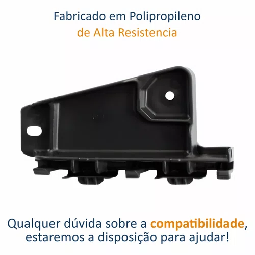 Guia Parachoque Vw Voyage G5 2009 Até 2013 Lado Esquerdo Motorista