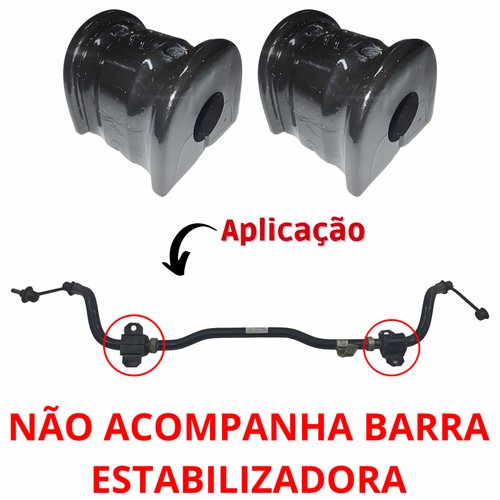 Kit Bucha Estabilizadora Traseira Ford Fusion 2010 2011 2012