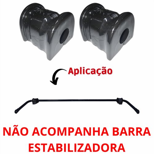 Kit Bucha Estabilizadora Traseira Mitsubishi Outlander 2007 2008 2009 2010