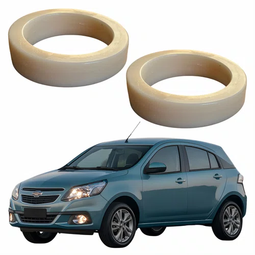 Kit Calço de Mola Gm Agile 2003 Até 2022 Dianteiro 2 Peças