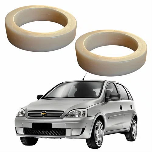 Kit Calço de Mola Gm Corsa 2003 Até 2022 Dianteiro 2 Peças