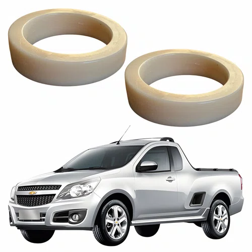 Kit Calço de Mola Gm Montana 2003 Até 2022 Dianteiro 2 Peças