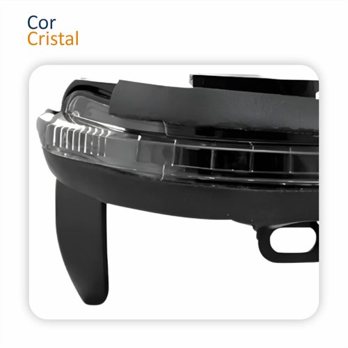 Kit Capa Com Pisca Retrovisor Fiat Mobi 2014 Até 2022 Lado Direito Passageiro