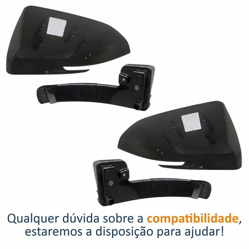 Kit Capa Com Pisca Retrovisor Fiat Pulse 2021 2022 2023 2024