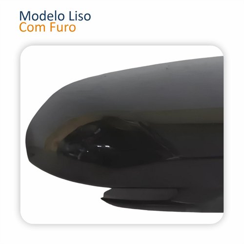 Kit Capa Com Pisca Retrovisor Fiat Pulse Fastback 2021 2022 2023 2024 Lado Direito Passageiro