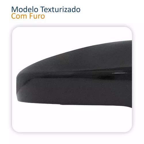 Kit Capa Com Pisca Retrovisor Vw Saveiro G6 2013 2014 2015 2016 Texturizado Lado Direito Passageiro