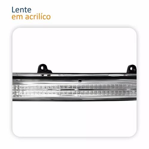 Kit Capa Com Pisca Retrovisor Vw Up 2013 2014 Texturizado Lado Direito Passageiro