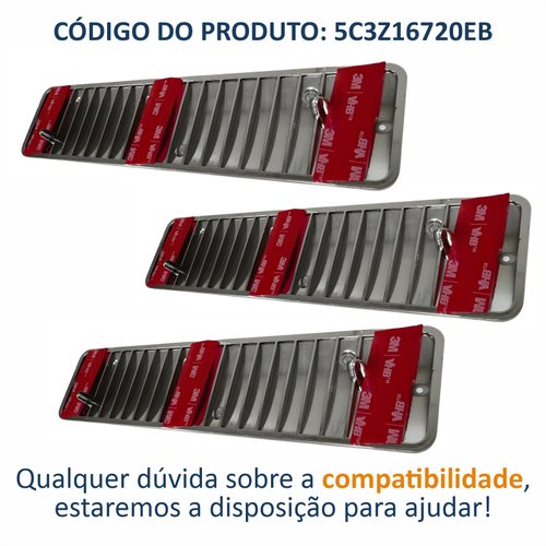 Kit de Emblema Lateral Ford f-250 - Escrito F-250 XLR SUPER DUTY