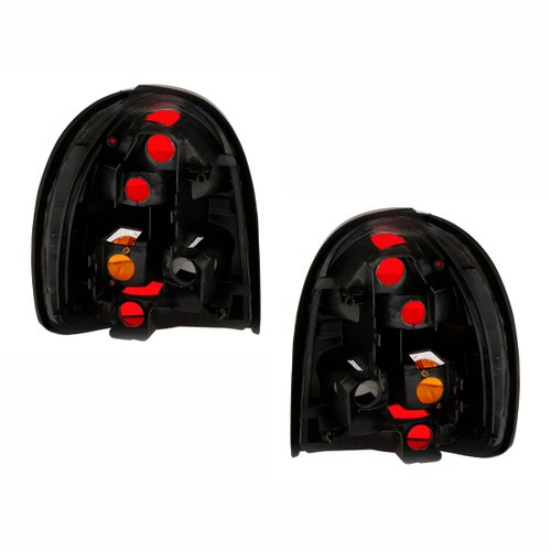 Kit de Lanterna Gm Corsa 1994 Até 1999 Tricolor 2 Portas
