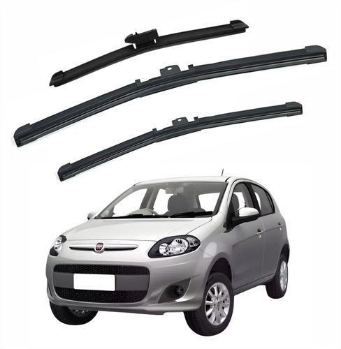Kit de Palheta Multi Encaixes 12”, 16” e 24” Fiat Palio Attractive 2012 Até 2017