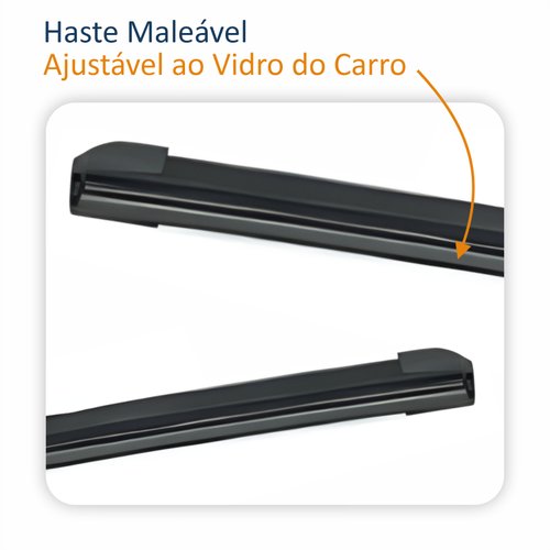Kit de Palheta Multi Encaixes 12”, 16” e 24” Fiat Palio Attractive 2012 Até 2017