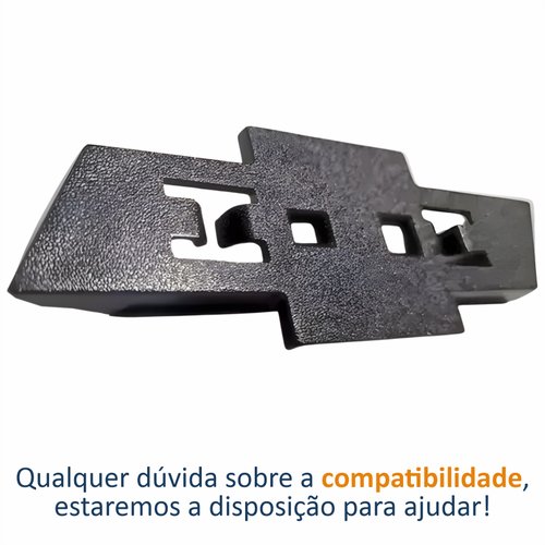 Kit Emblema Grade Gm S10 High Country 2021 2022 2023 2024 2025 Com 3 Peças
